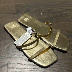 Gap gold sandals